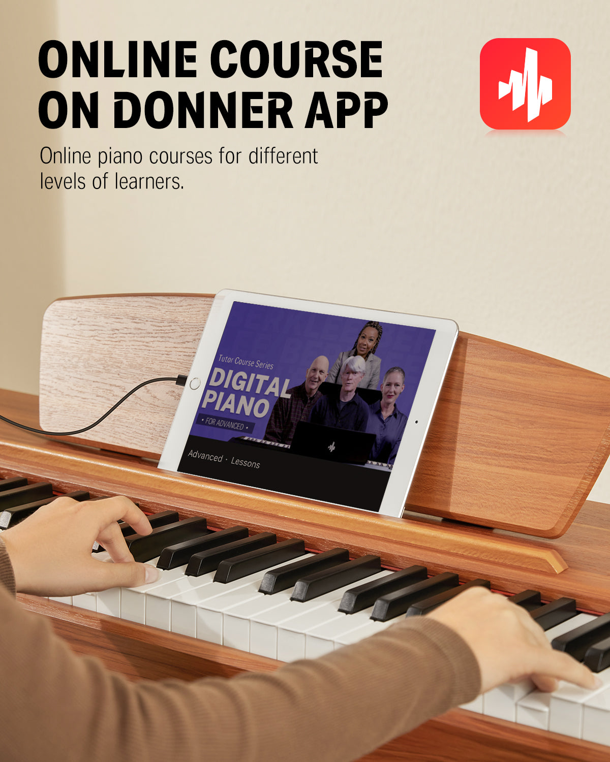 Donner DDP-80 Wooden Digital Piano