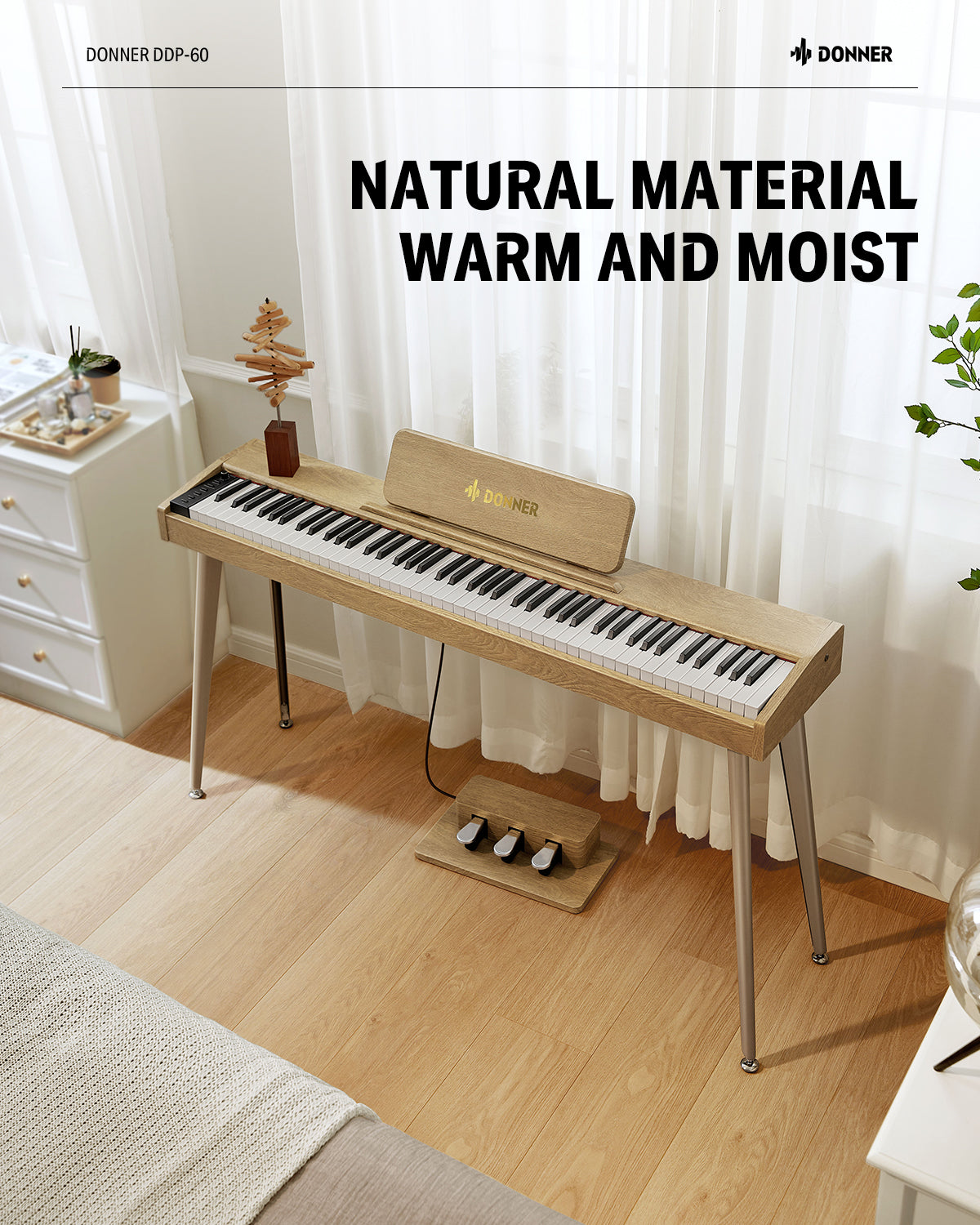 Donner DDP-60 Semi-Weighted Digital Piano