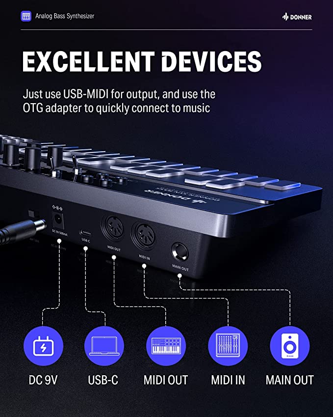 Donner Essential B1 Synthesizer