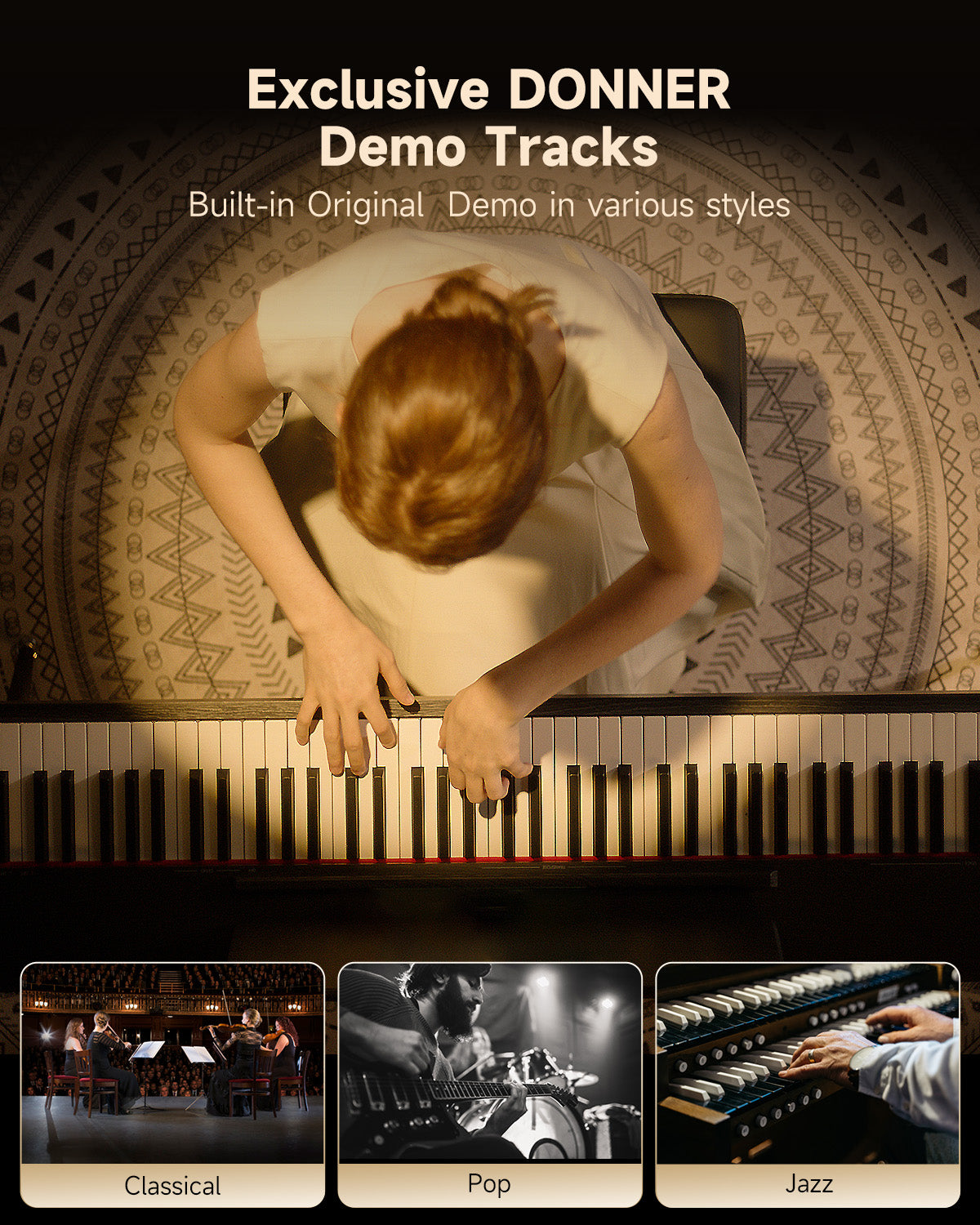 Donner OURA™ S100 Home Digital Piano