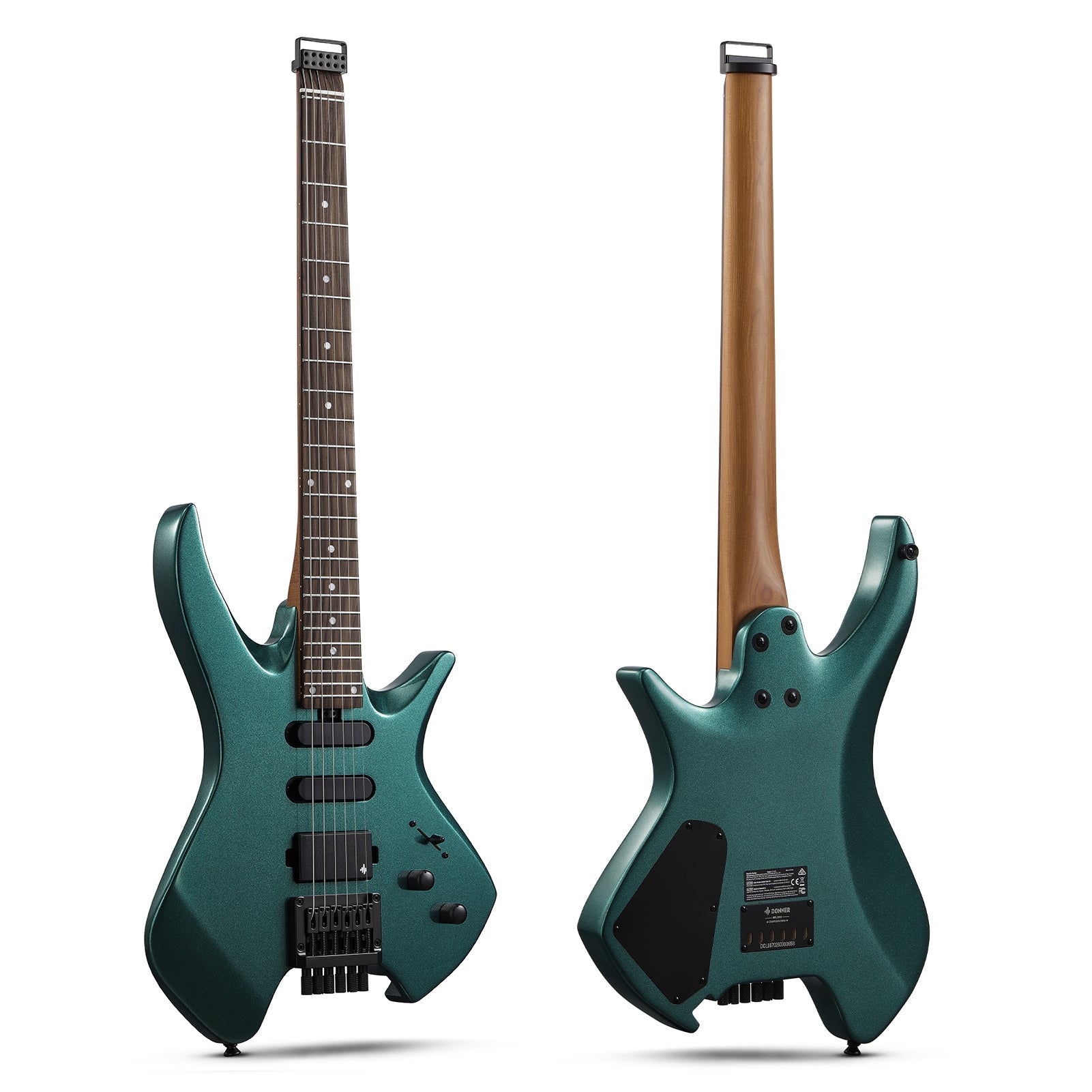 Donner HLX-500 Headless Electric Guitar (NHL-500)