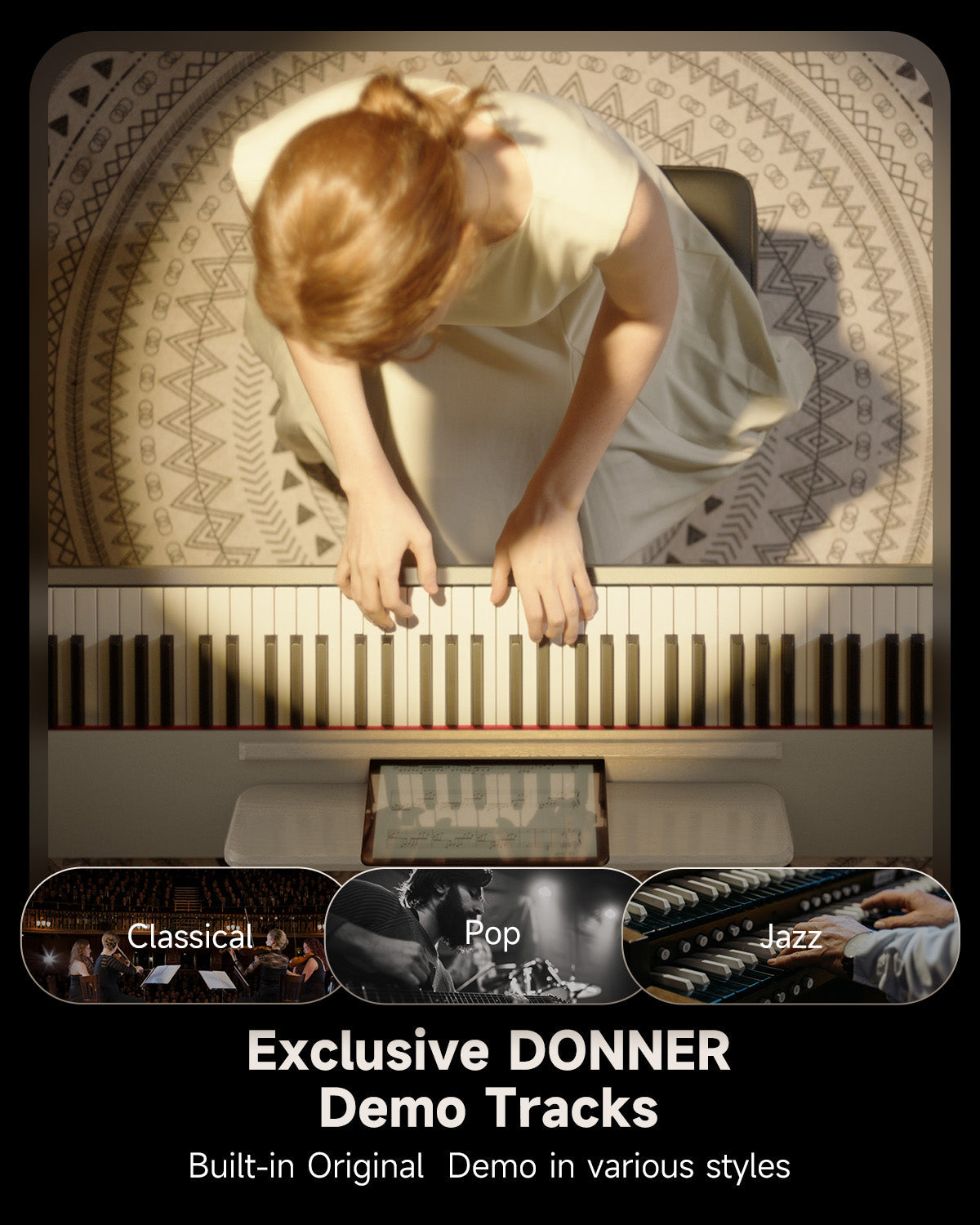 Donner OURA™ S100 Home Digital Piano