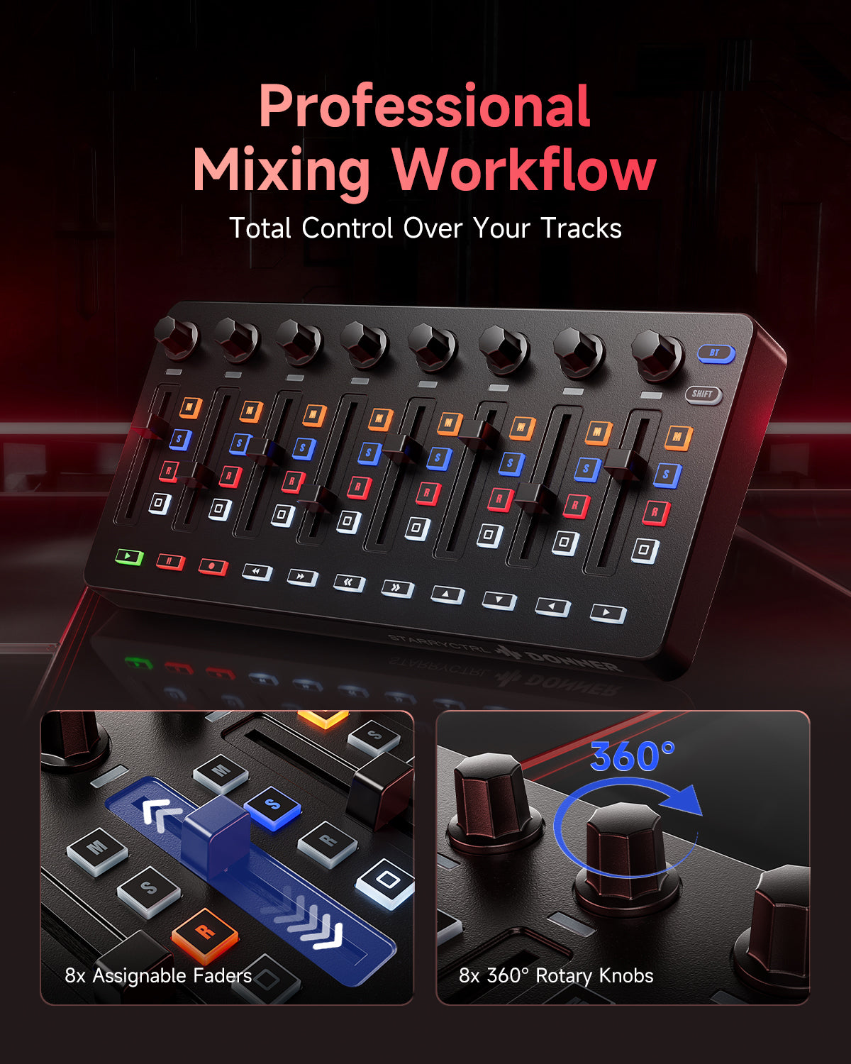 Donner StarryCtrl Wireless MIDI Controller