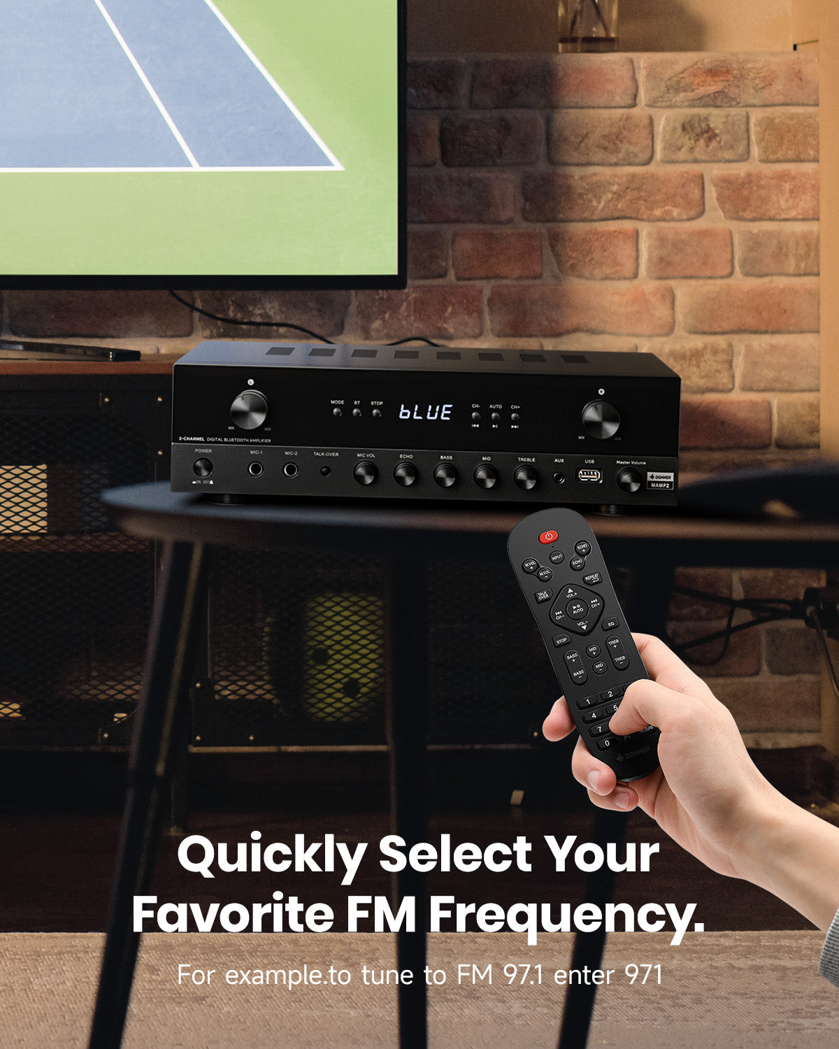 Donner MAMP2 2-Channel Amplifier
