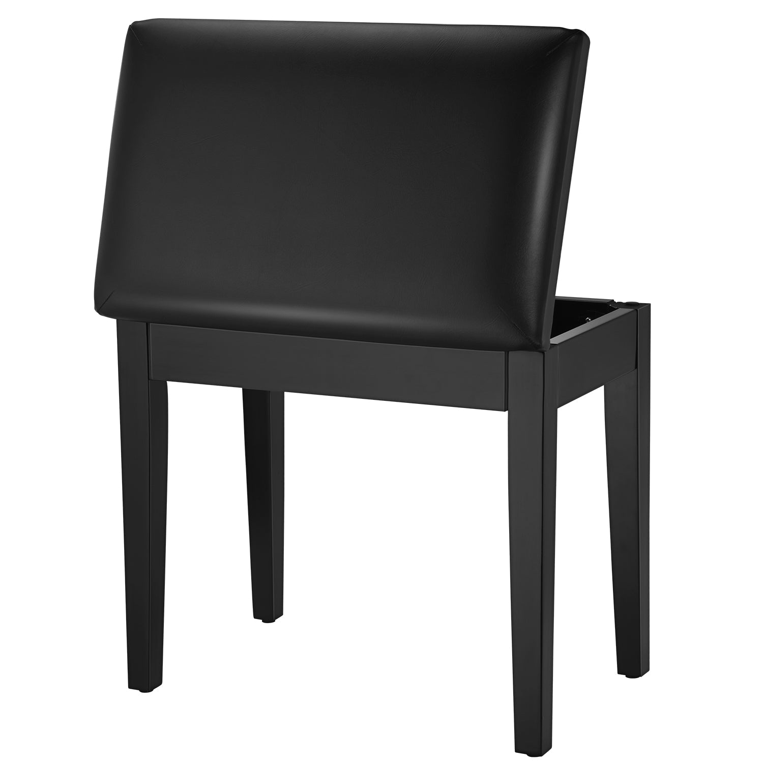 Donner DKB-10 Solid Wood Piano Bench with Storage Black