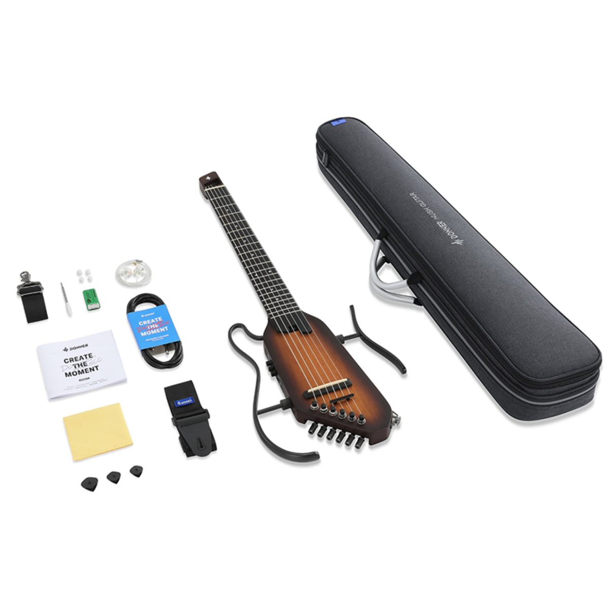 Donner HUSH C Nylon Acoustic-Electric Guitar