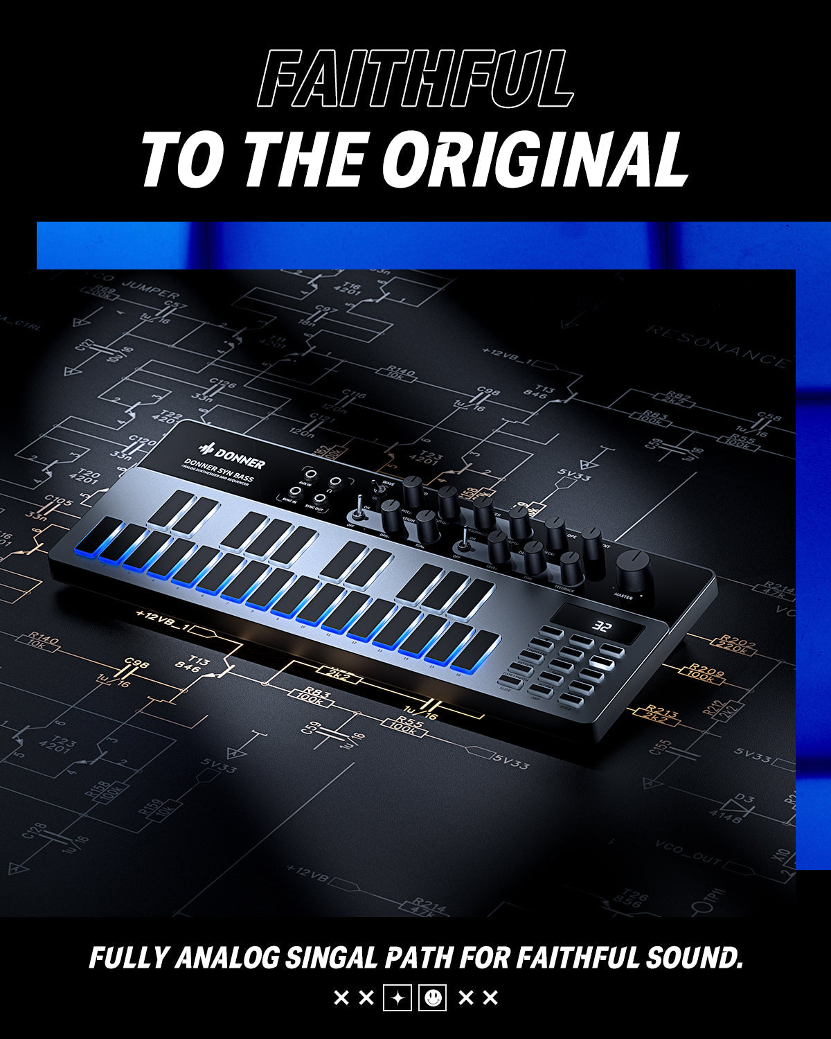 Donner Essential B1 Synthesizer