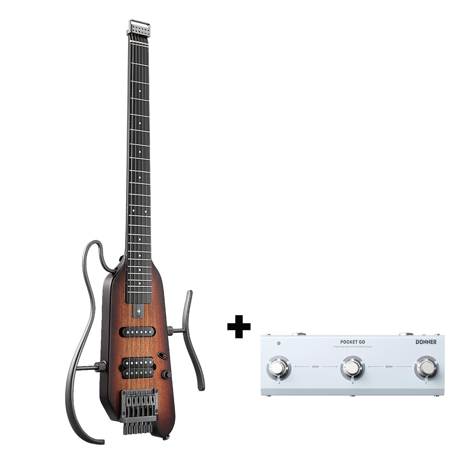 Donner HUSH X Electric Guitar