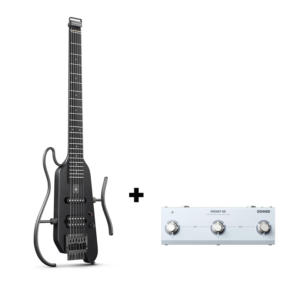 Donner HUSH X Electric Guitar