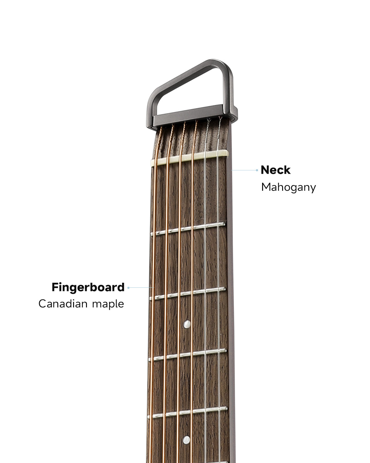Donner HUSH I PRO Acoustic-Electric Travel Guitar