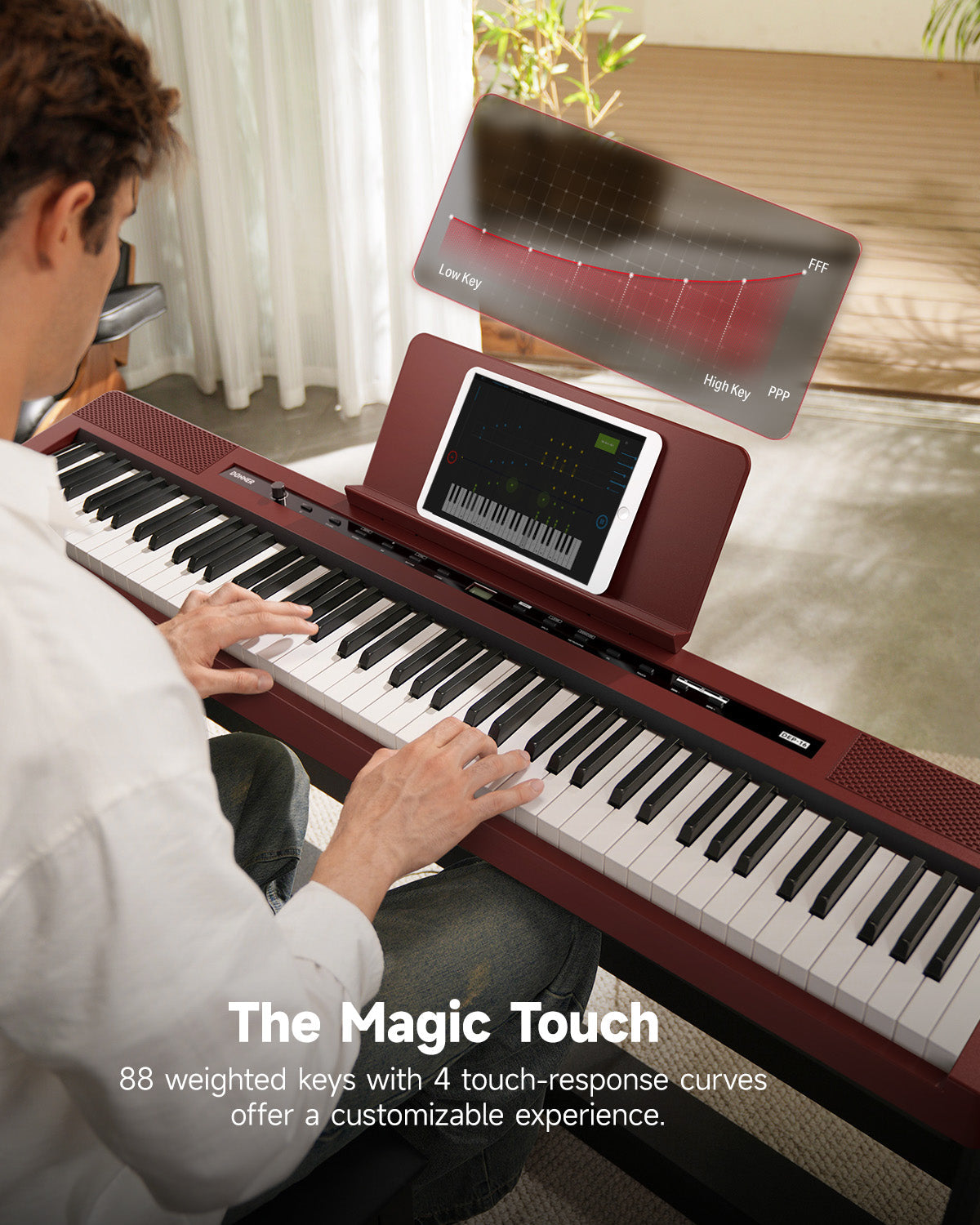 Donner DEP-16S Weighted Digital Piano