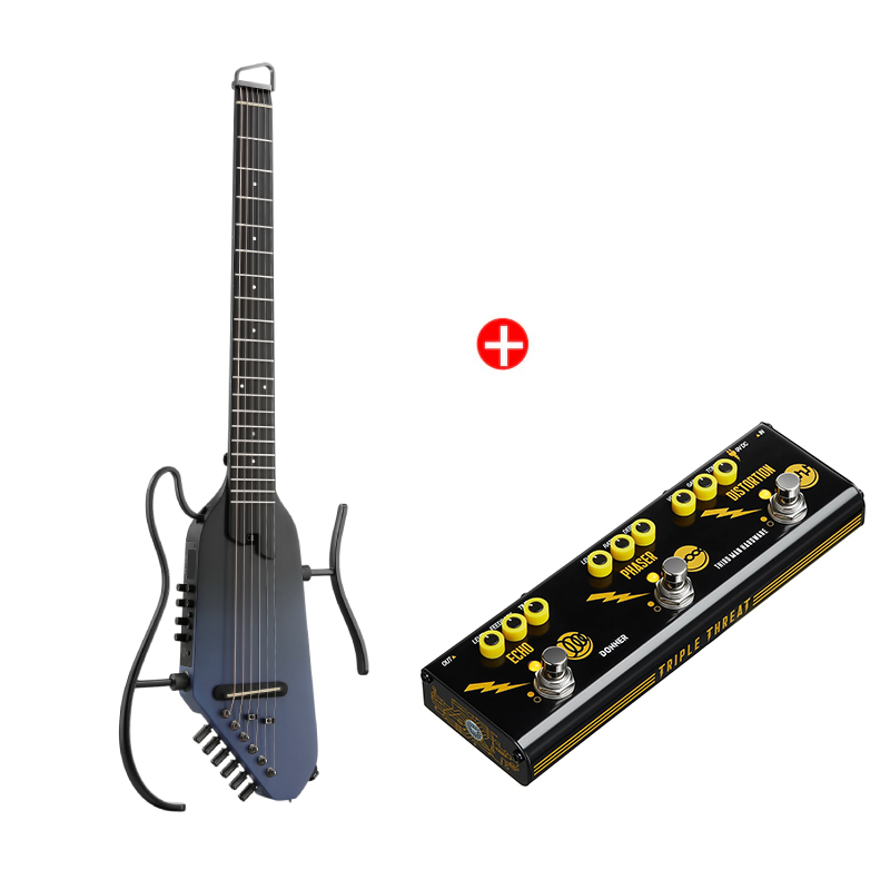 Donner HUSH I PRO Acoustic-Electric Travel Guitar