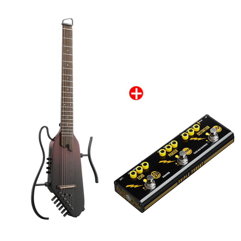 Donner HUSH I PRO Acoustic-Electric Travel Guitar